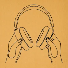 Sluchátka  jedním tahem