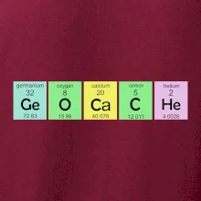 Geocache - periodická tabulka