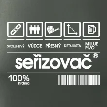 Čárový kód - seřizovač