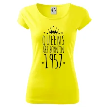 Queens are born in 1957