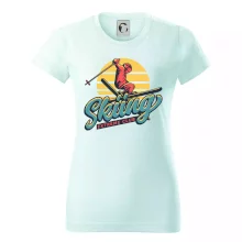 Skiing winter extreme cup