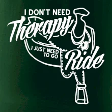 I don't Therapy Ride - jezdkyně