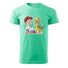 Chemik a dinosaurus - kluk