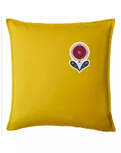 Folklor na prsu květina kulatá