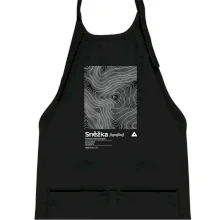 Sněžka - vrstevnice v obdélníku