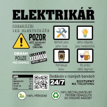 Profese - informace o produktu - elektrikář