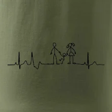 EKG rodina a jedno dítě EKG rodina a jedno dítě
