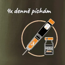4x denně píchám Insulin