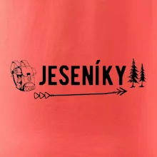 Jeseníky nápis