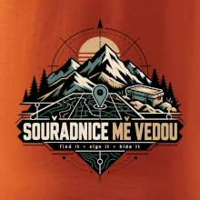 Souřadnice mě vedou horská mapa