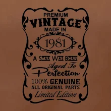 Vintage Etiketa - 1981