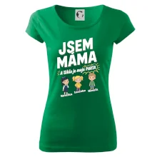 Jsem máma a tohle je moje parta  (obrázky a jména dětí)