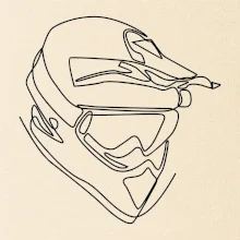 Helma, přilba jednim tahem