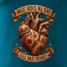 Moje srdce má suky ale drží pevně