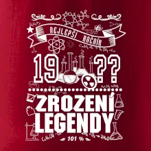 Zrození legendy pro chemika