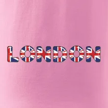 Nápis London vlajka