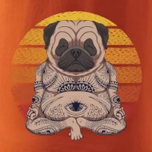 Yoga meditace - pug
