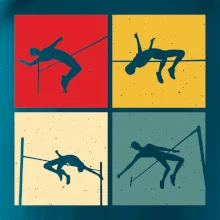 Skok do výšky vintage