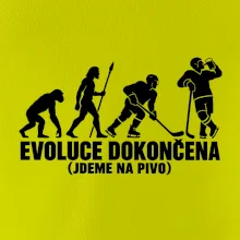 Hokejová evoluce jdeme na pivo