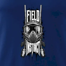 Černobílá maska field instinct paintball