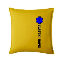 Hvězda života - vlastní nápis vpředu a vzadu