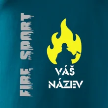 Hasiči - oheň - Váš název - Prso + záda