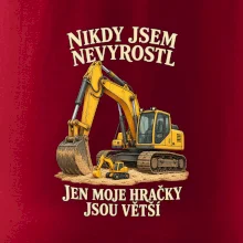 Nikdy jsem nevyrostl jen moje bagry jsou větší