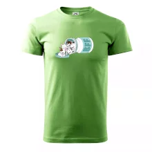 Bullterrier Friends Forever zelené (Pecka design)