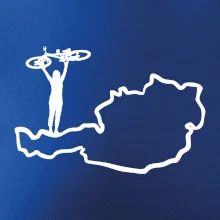 Cyklistka - Mapa Rakouska