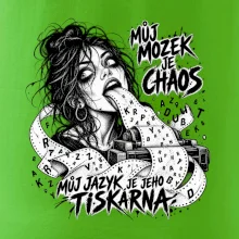 Můj mozek je chaos a jazyk tiskárna
