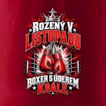 Listopadový boxer s úderem krále