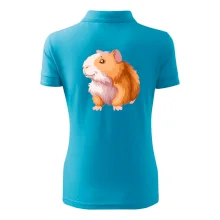 Morče - kreslené, bílo oranžové