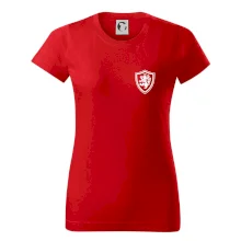 Český lev erb na prsu a na zádech