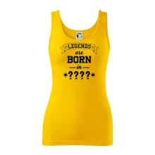 Legends are born in vlastní ročník