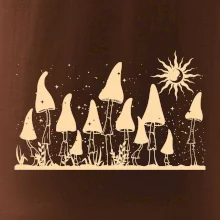 Goblincore noční krajina