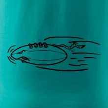 Americký fotbal letící míč