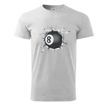 Kulečníková koule v triku