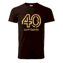 40 let zlatý člověk
