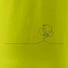 Strom s ptáčkem linka