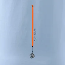 Tady jsem deko bójka oranžová s potápěčskou cívkou