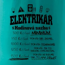 Elektrikář hodinová sazba