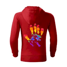 LGBT hand print