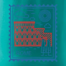 Řím známka jednoduchá