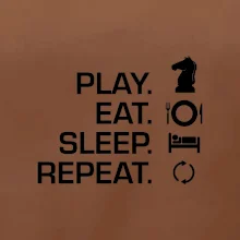Eat sleep play - šachy