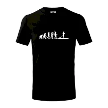 Evoluce paddleboard žena