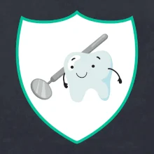 Zoubek na prsu - zrcátko