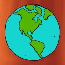 Planeta na prsu - Amerika