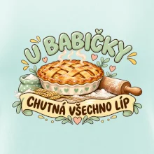 U babičky chutná všechno líp domácí koláč