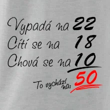 Vypadá, cítí se, chová se - 50 let