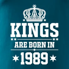 Kings are born in 1989